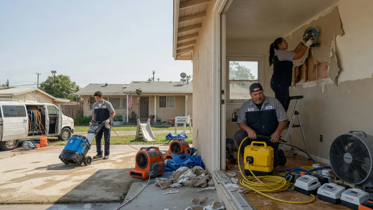 Water Damage Restoration in Cypress, TX near me